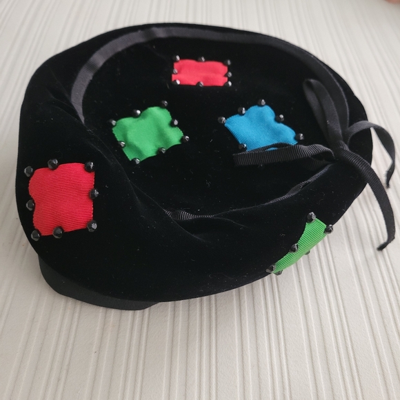 Colorful Beret with Ribbon - Picture 4 of 5